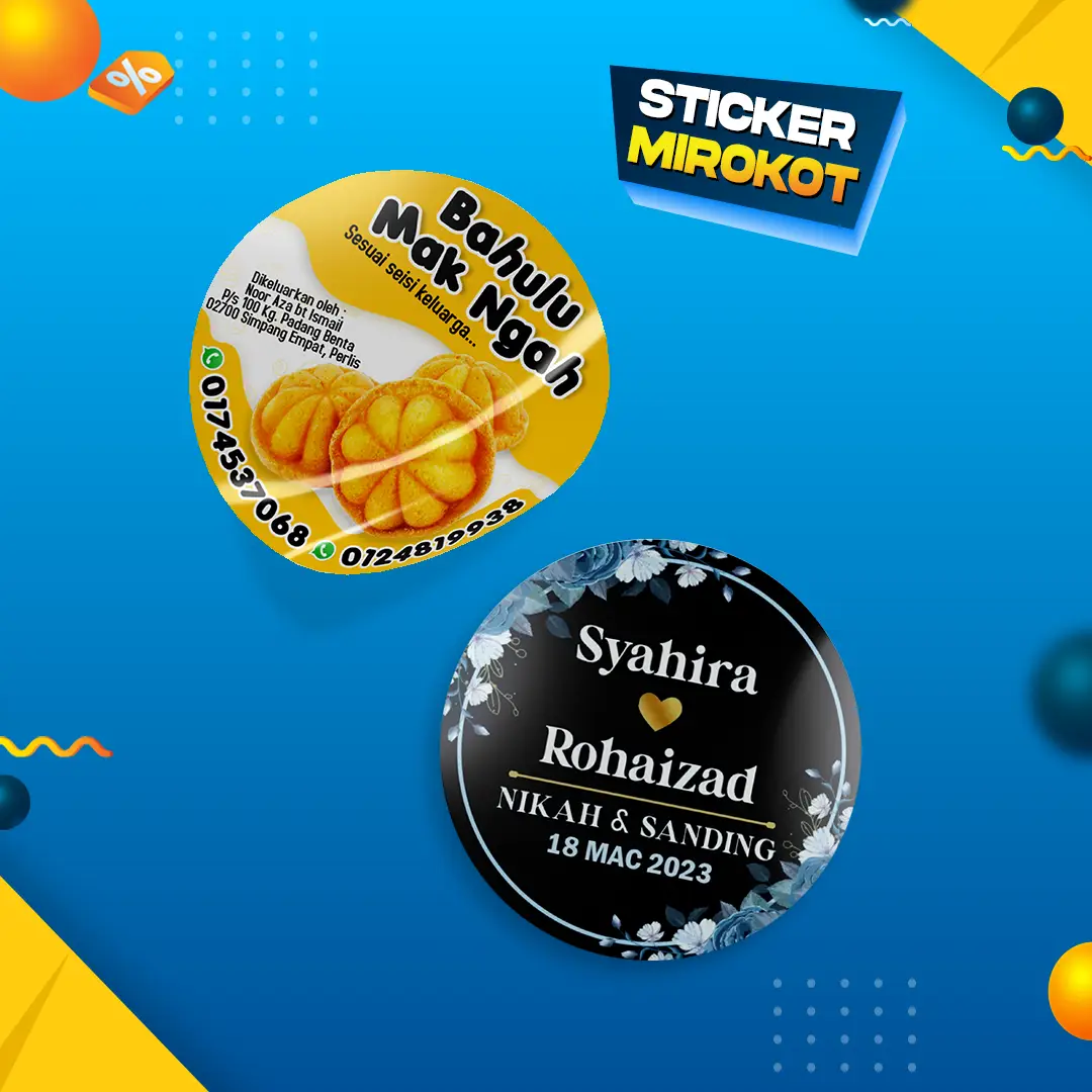 Sticker Label PP White thumbnail 3