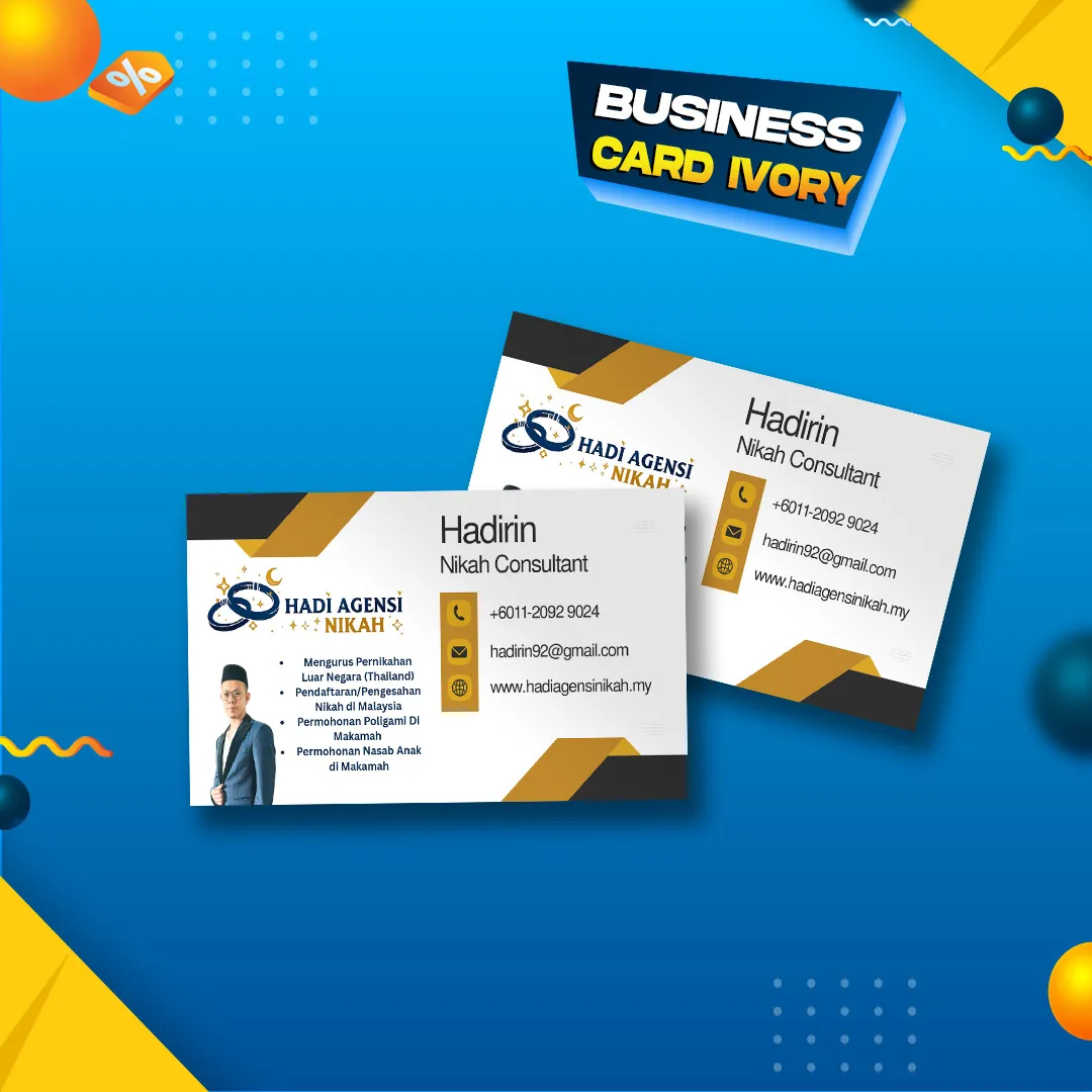 Business Card Ivory thumbnail 2